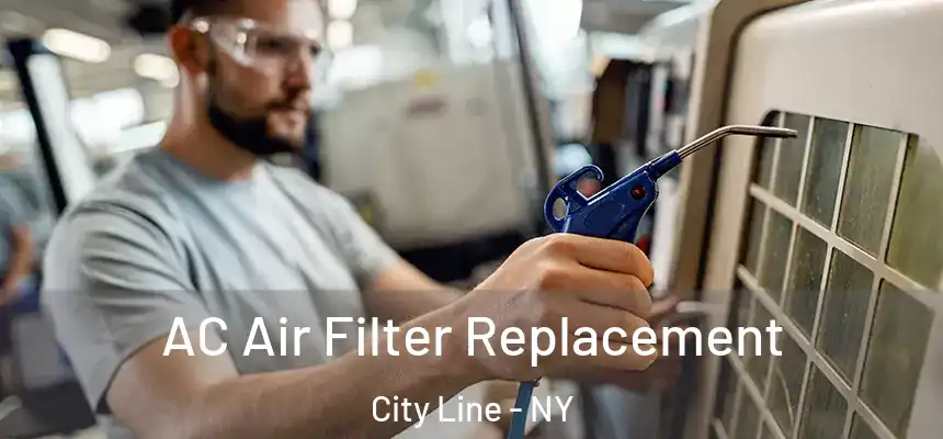 AC Air Filter Replacement City Line - NY