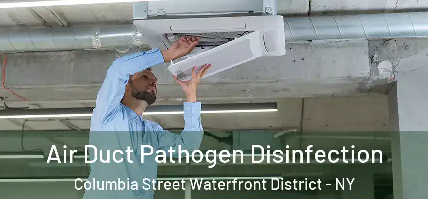 Air Duct Pathogen Disinfection Columbia Street Waterfront District - NY