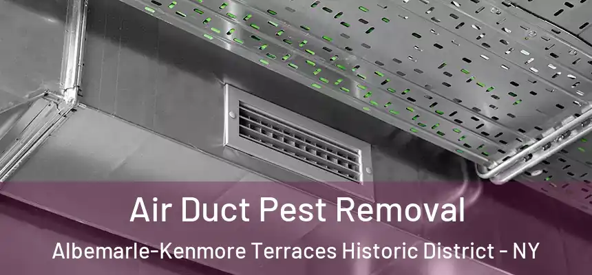 Air Duct Pest Removal Albemarle-Kenmore Terraces Historic District - NY