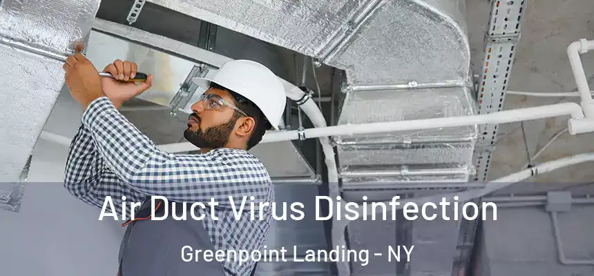 Air Duct Virus Disinfection Greenpoint Landing - NY