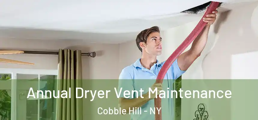 Annual Dryer Vent Maintenance Cobble Hill - NY