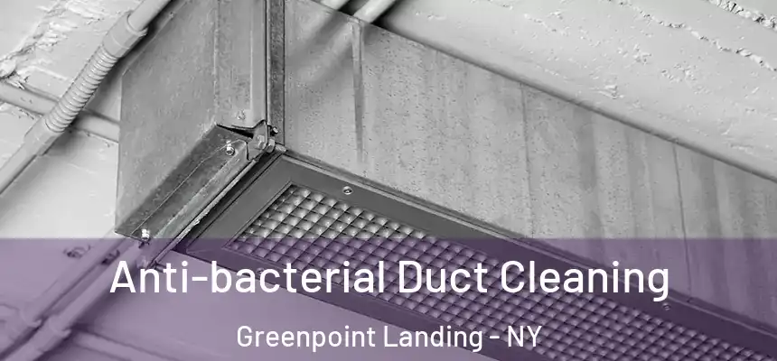 Anti-bacterial Duct Cleaning Greenpoint Landing - NY