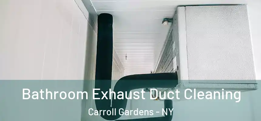 Bathroom Exhaust Duct Cleaning Carroll Gardens - NY