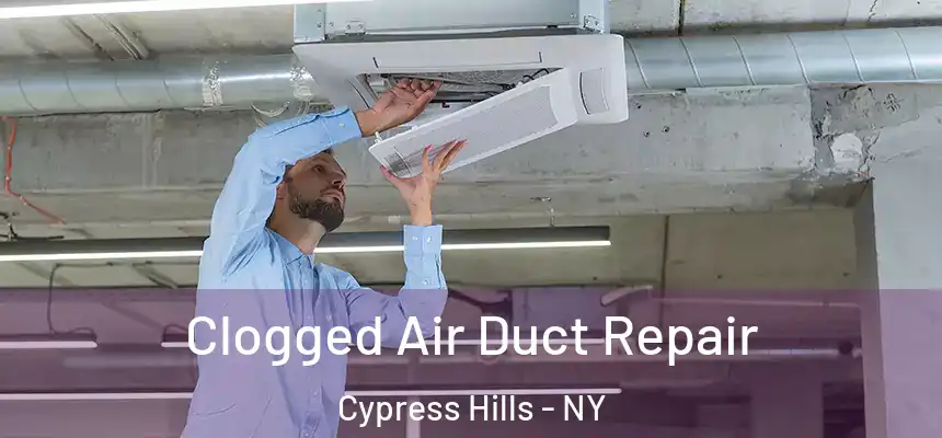Clogged Air Duct Repair Cypress Hills - NY