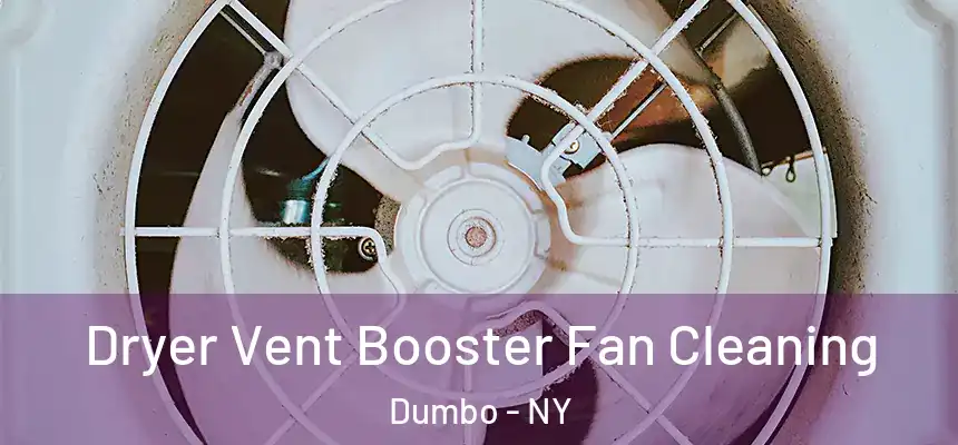 Dryer Vent Booster Fan Cleaning Dumbo - NY