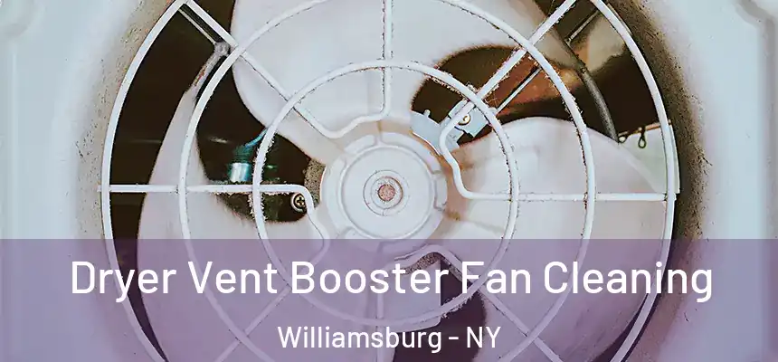 Dryer Vent Booster Fan Cleaning Williamsburg - NY