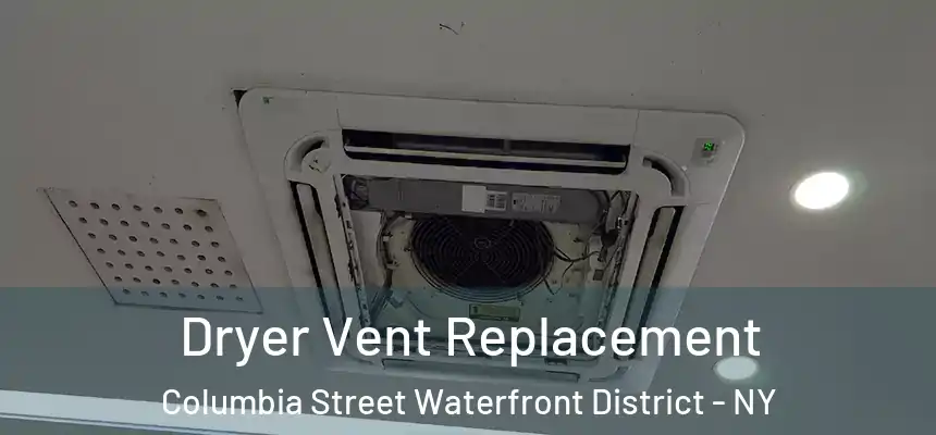 Dryer Vent Replacement Columbia Street Waterfront District - NY