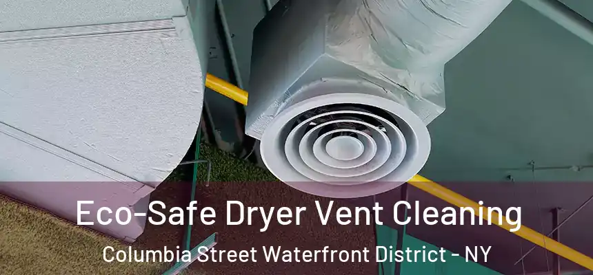Eco-Safe Dryer Vent Cleaning Columbia Street Waterfront District - NY