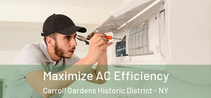 Maximize AC Efficiency Carroll Gardens Historic District - NY