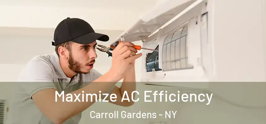 Maximize AC Efficiency Carroll Gardens - NY