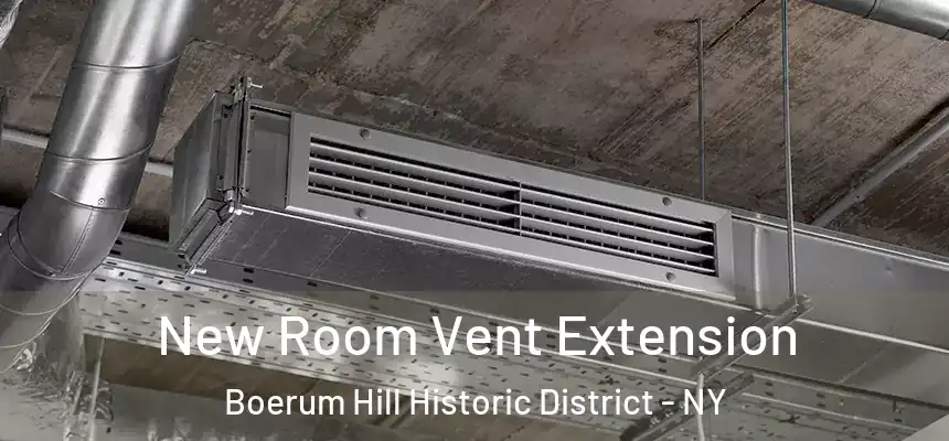  New Room Vent Extension Boerum Hill Historic District - NY