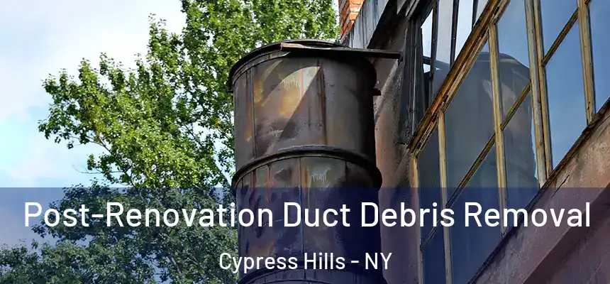 Post-Renovation Duct Debris Removal Cypress Hills - NY