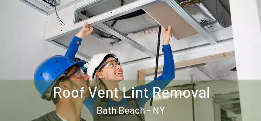 Roof Vent Lint Removal Bath Beach - NY