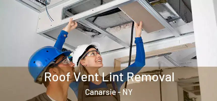 Roof Vent Lint Removal Canarsie - NY