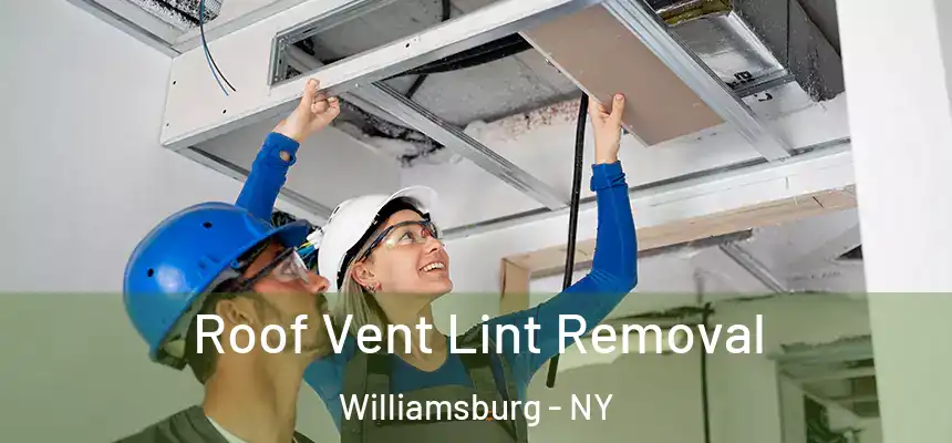 Roof Vent Lint Removal Williamsburg - NY