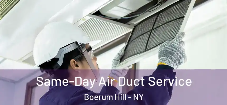 Same-Day Air Duct Service Boerum Hill - NY