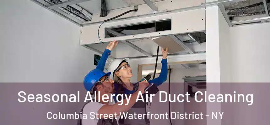  Seasonal Allergy Air Duct Cleaning Columbia Street Waterfront District - NY