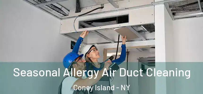 Seasonal Allergy Air Duct Cleaning Coney Island - NY