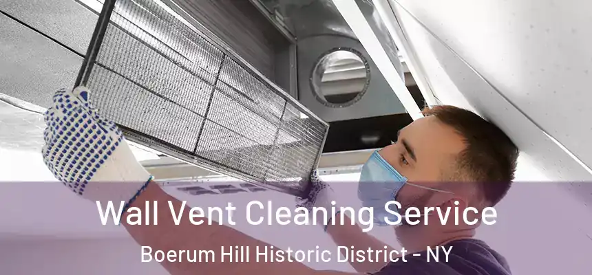  Wall Vent Cleaning Service Boerum Hill Historic District - NY