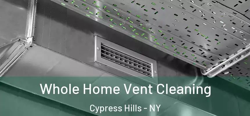 Whole Home Vent Cleaning Cypress Hills - NY